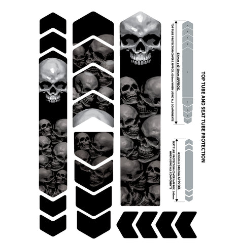 SKULL MOTO FRAME GUARD