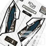 RS LYRIK RIPPER STYLE DECAL KIT