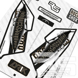 RS LYRIK RIPPER STYLE DECAL KIT