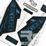 RS LYRIK STYLE GALAXY DECAL KIT.