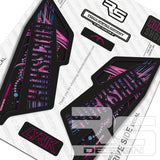 RS LYRIK STYLE GALAXY DECAL KIT.