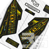 RS LYRIK STYLE GALAXY DECAL KIT.