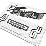ROCKSHOX DELUXE STYLE FLOWERPOWER DECAL KIT