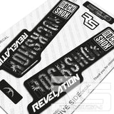 2018 STYLE ROCKSHOX REVELATION FLOWERPOWER DECAL KIT