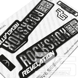 2018 STYLE ROCKSHOX REVELATION FLOWERPOWER DECAL KIT