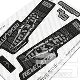 2018 STYLE ROCKSHOX REVELATION RIPPER DECAL KIT