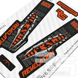 2018 STYLE ROCKSHOX REVELATION RIPPER DECAL KIT