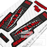 2018 STYLE ROCKSHOX REVELATION RIPPER DECAL KIT