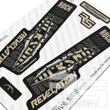 2018 STYLE ROCKSHOX REVELATION RIPPER DECAL KIT