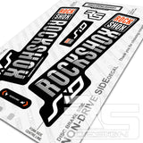 2018 ROCKSHOX STYLE SID DECAL KIT