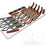 2019 ROVAL TRAVERSE WHEEL RIM DECAL KIT