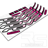 2019 ROVAL TRAVERSE WHEEL RIM DECAL KIT