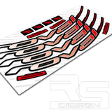 2019 ROVAL TRAVERSE WHEEL RIM DECAL KIT