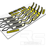 2019 ROVAL TRAVERSE WHEEL RIM DECAL KIT