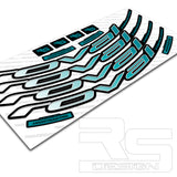 2019 ROVAL TRAVERSE WHEEL RIM DECAL KIT