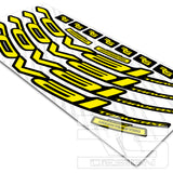 2019 ROVAL TRAVERSE WHEEL RIM DECAL KIT