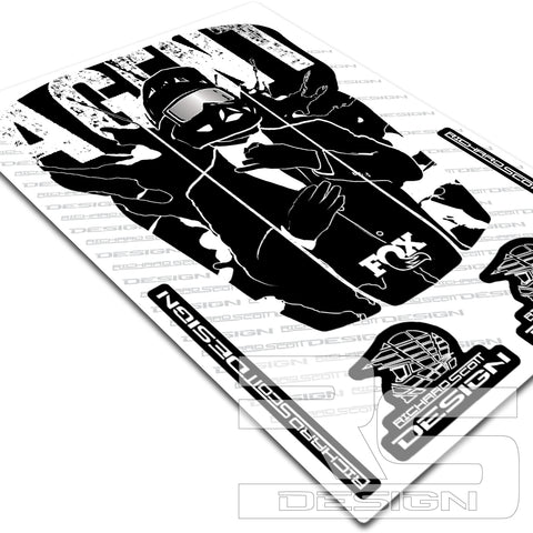 FOX 36/38 FENDER AGENT DECAL