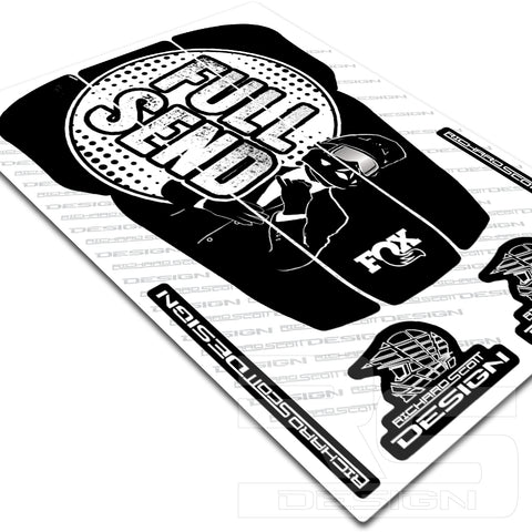 FOX 36/38 FENDER FULL SEND DECAL