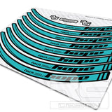 HOPE STYLE TECH 35W YETI RIM DECAL SET