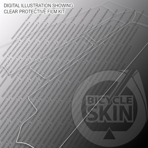 MARZOCCHI 350 CLEAR PROTECTIVE FORK WRAP SET