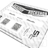 ROCKSHOX MONARCH DEBONAIR STYLE DECAL KIT