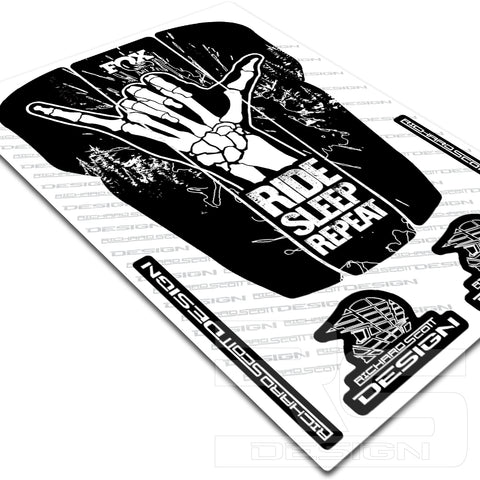 FOX 36/38 FENDER RSR DECAL