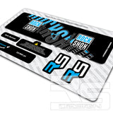 2018 ROCKSHOX DELUXE RISING SUN DECAL KIT