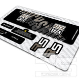 2018 ROCKSHOX DELUXE RISING SUN DECAL KIT