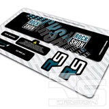 2018 ROCKSHOX DELUXE RISING SUN DECAL KIT