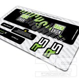 2018 ROCKSHOX DELUXE RISING SUN DECAL KIT