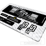 2018 ROCKSHOX DELUXE RISING SUN DECAL KIT