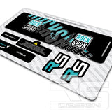 2018 ROCKSHOX DELUXE RISING SUN DECAL KIT