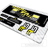2018 ROCKSHOX DELUXE RISING SUN DECAL KIT