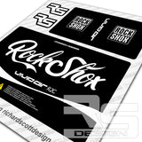 ROCKSHOX VIVID AIR COCA-COLA STYLE DECAL KIT