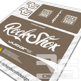 ROCKSHOX VIVID AIR COCA-COLA STYLE DECAL KIT