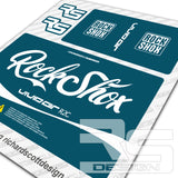 ROCKSHOX VIVID AIR COCA-COLA STYLE DECAL KIT