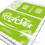 ROCKSHOX VIVID AIR COCA-COLA STYLE DECAL KIT