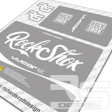 ROCKSHOX VIVID AIR COCA-COLA STYLE DECAL KIT