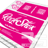 ROCKSHOX VIVID AIR COCA-COLA STYLE DECAL KIT