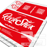 ROCKSHOX VIVID AIR COCA-COLA STYLE DECAL KIT