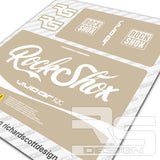 ROCKSHOX VIVID AIR COCA-COLA STYLE DECAL KIT