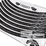 RS WARHORSE 'For The Glory' RIM DECAL KITS