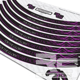 RS WARHORSE 'For The Glory' RIM DECAL KITS