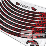 RS WARHORSE 'For The Glory' RIM DECAL KITS