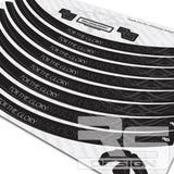 RS WARHORSE 'For The Glory' RIM DECAL KITS