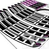 STANS NO TUBES FLOW ZTR MK3 WHEEL DECALS