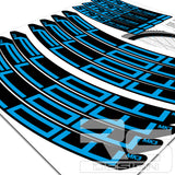 STANS NO TUBES FLOW ZTR MK3 WHEEL RIM DECAL KIT