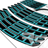 STANS NO TUBES FLOW ZTR MK3 WHEEL RIM DECAL KIT
