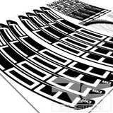 STANS NO TUBES FLOW ZTR MK3 WHEEL RIM DECAL KIT