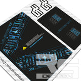 RS STYLE VIVID R2C GALAXY DECAL KIT